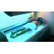 CR - solarium - woman in solarium - sunbathing