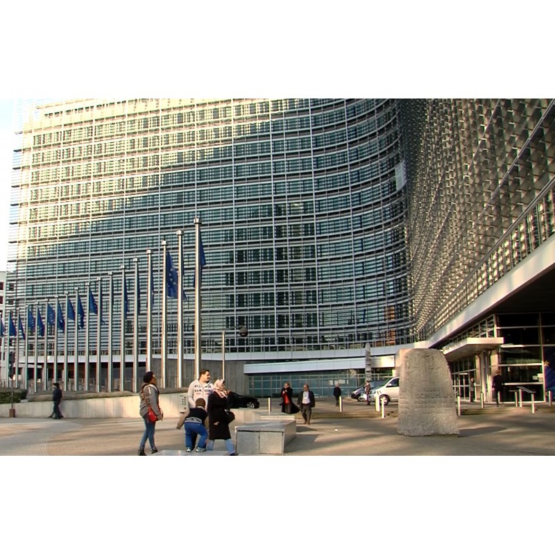 Belgie - Brusel - Evropská komise - exteriéry