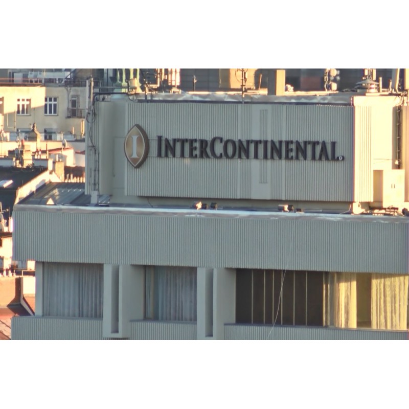 ČR - Praha - Hotel Intercontinental - exteriéry - interiéry