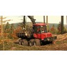 CR - Krkonoše Mountain - forestry - wood loading