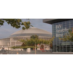 ČR - Brno - Výstaviště - budovy - exteriéry