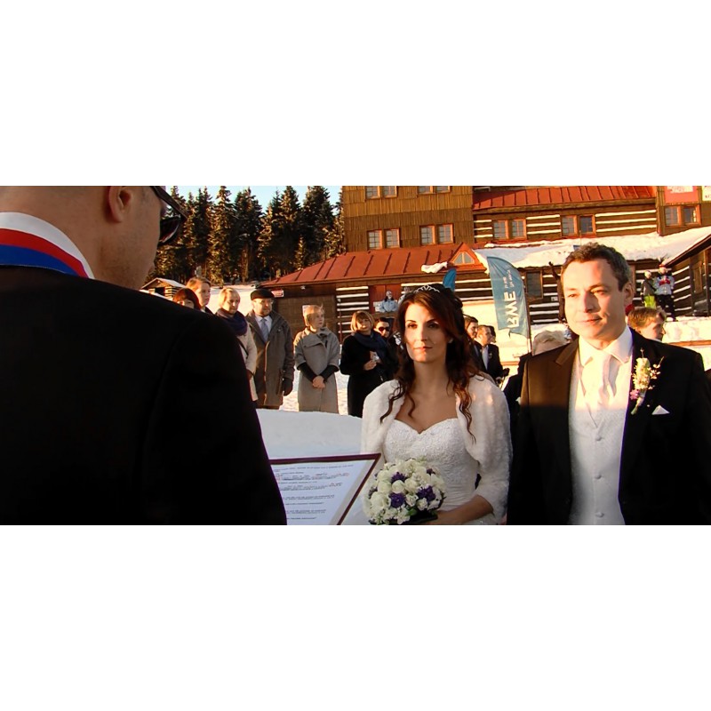 cr - Krkonoše - winter - wedding