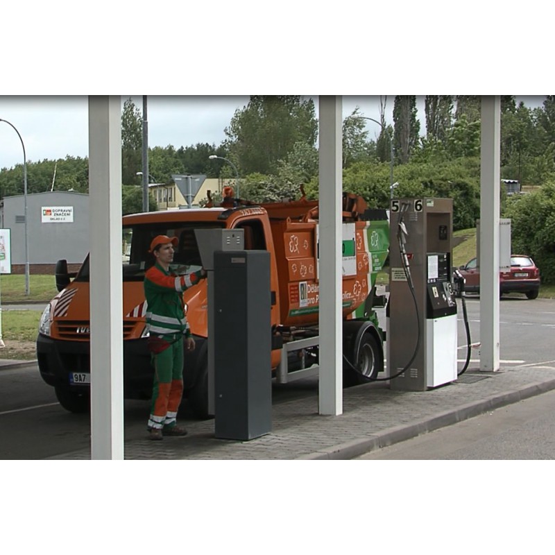 ČR - doprava - CNG - popelářské vozy