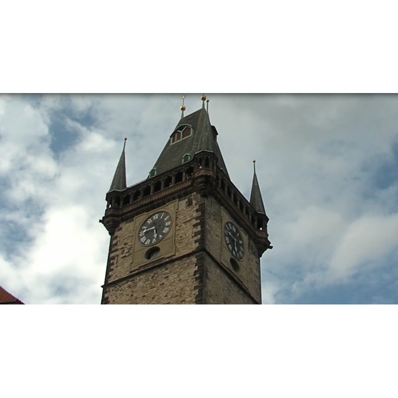 ČR - Praha - obloha - časosběr - 1 - originální délka