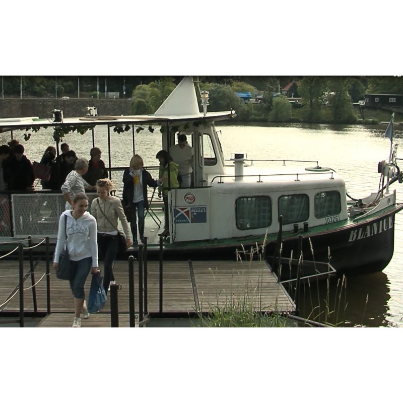 ČR - doprava - loď - Vltava - přívoz